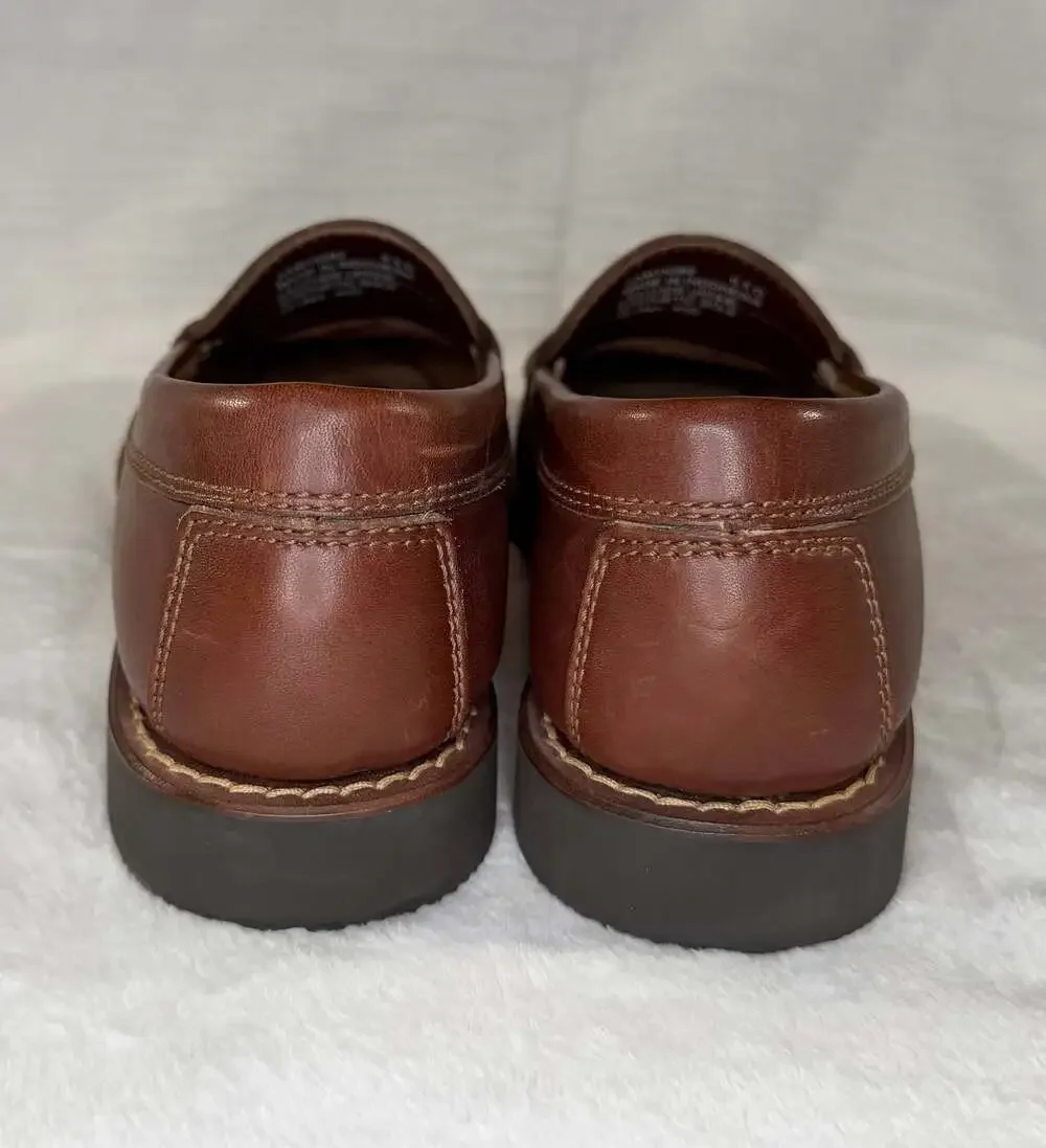 Polo Sport Ralph Lauren Brown Leather Penny Loafers